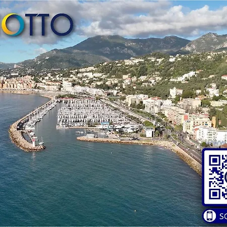 Lägenhet Grand 2 Pieces Climatise Avec Terrasse Et Garage Prive Pres De La - Fr-1-196-311 Menton